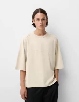 Camiseta oversize manga corta