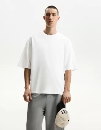 Camiseta oversize manga corta