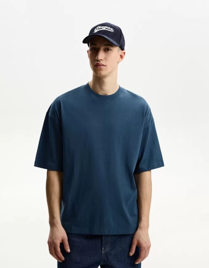 Camiseta oversize manga corta