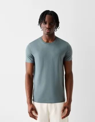Camiseta regular fit de manga corta