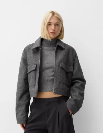 Chaqueta corta suave