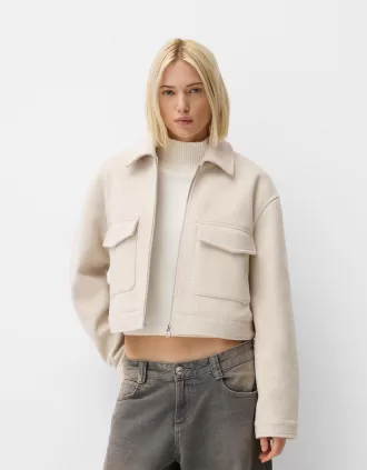 Chaqueta corta suave