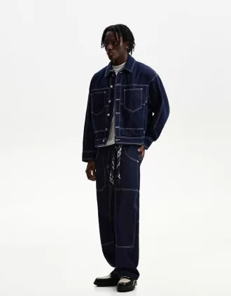 Chaqueta vaquera estilo camionero