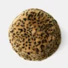 Gorro tipo pescador pelo sintético animal print