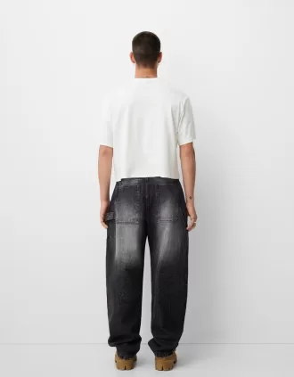 Jeans baggy con corte globo