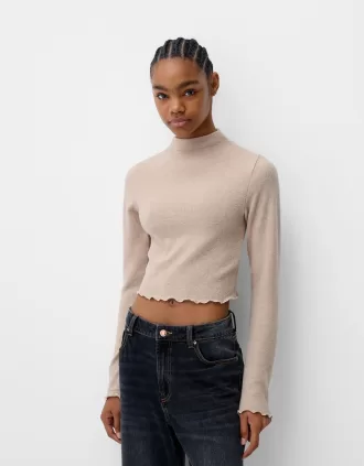 Jersey de cuello alto