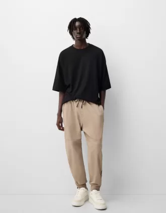 Joggers con cremalleras