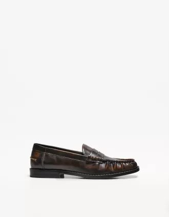 Mocasines detalle fruncido
