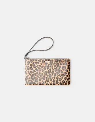 Monedero estampado animal
