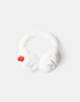 Orejeras Hello Kitty pelo sintético