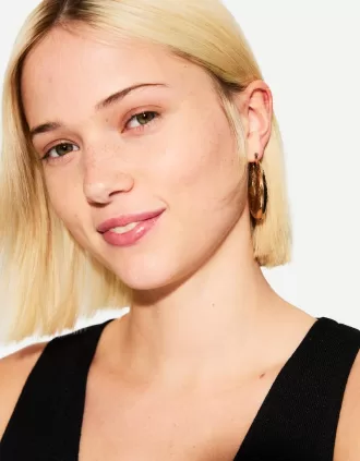 Pack de 2 pendientes de aro bohemios