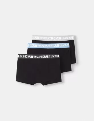 Pack de 3 boxers con cinturilla ancha estampada