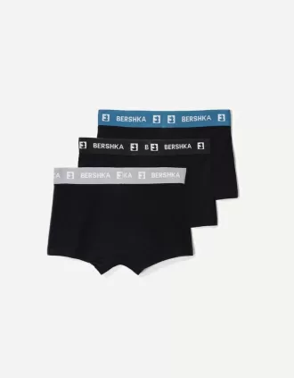 Pack de 3 boxers con cinturilla ancha estampada