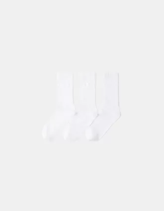Pack de 3 calcetines bordados