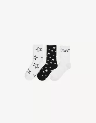 Pack de 3 calcetines estampados