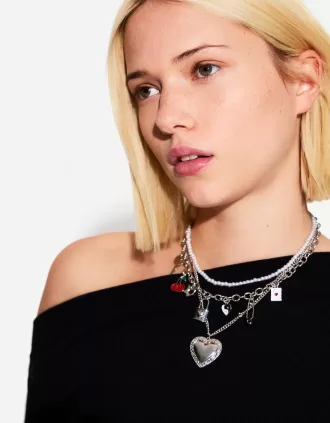 Pack de 3 collares con colgantes