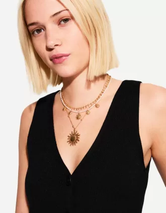 Pack de 3 collares con colgantes