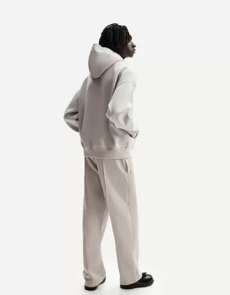 Pantalón ancho de felpa