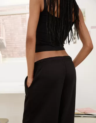 Pantalón de felpa súper ancho