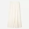 Pantalones anchos con cordones