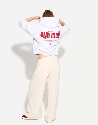 Pantalones anchos con cordones