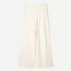 Pantalones anchos con cordones