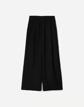 Pantalones anchos con cordones