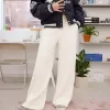 Pantalones anchos suaves
