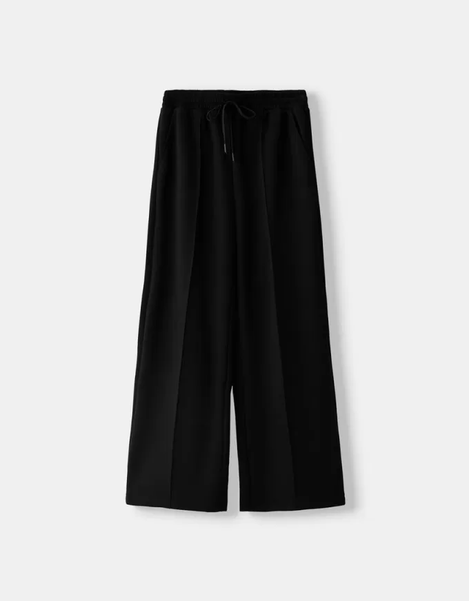Pantalones anchos suaves