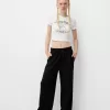 Pantalones anchos suaves