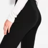 Pantalones boot-cut de talle bajo