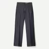 Pantalones boot-cut de talle bajo