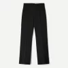 Pantalones boot-cut de talle bajo