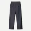 Pantalones boot-cut de talle bajo