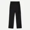 Pantalones boot-cut de talle bajo