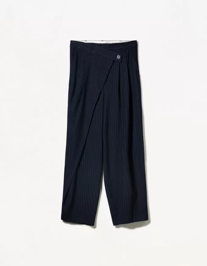 Pantalones de sastre a rayas diplomáticas