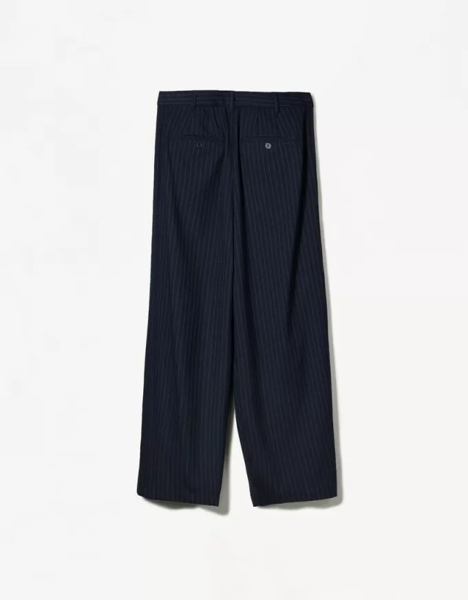 Pantalones de sastre a rayas diplomáticas