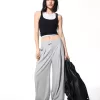 Pantalones de sastre con corte globo
