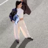 Pantalones de sastre con corte globo