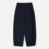 Pantalones de sastre con corte globo