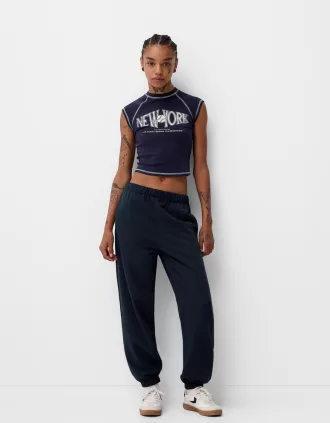 Pantalones deportivos de felpa