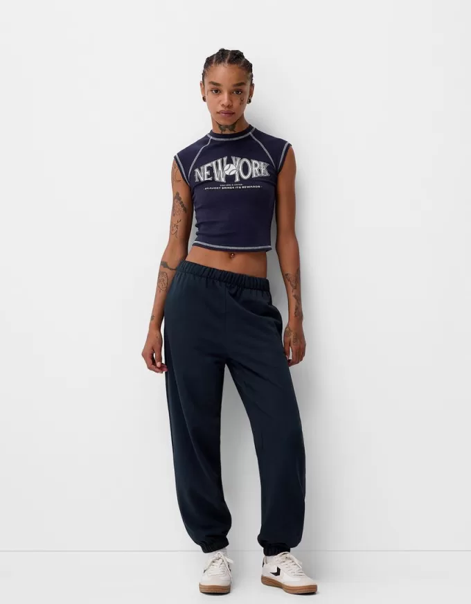 Pantalones deportivos de felpa