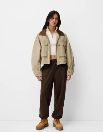 Pantalones deportivos de felpa