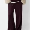 Pantalones deportivos de pierna ancha