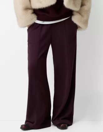 Pantalones deportivos de pierna ancha