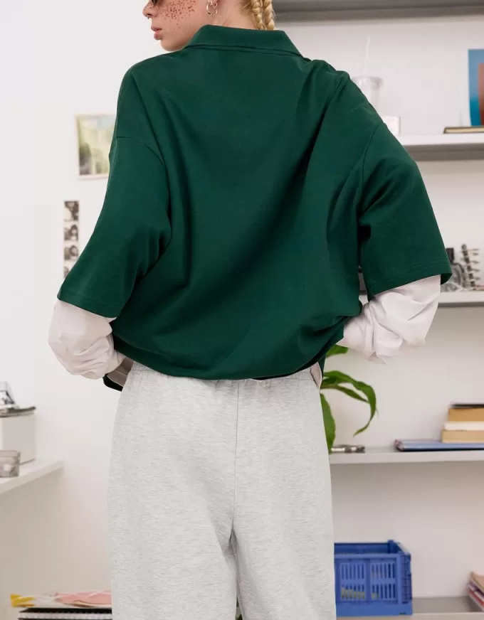 Pantalones deportivos de pierna ancha