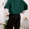 Pantalones deportivos de pierna ancha