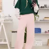 Pantalones deportivos de pierna ancha
