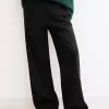 Pantalones deportivos de pierna ancha