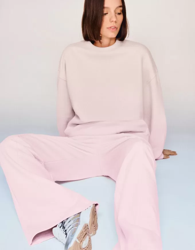Pantalones deportivos de pierna ancha